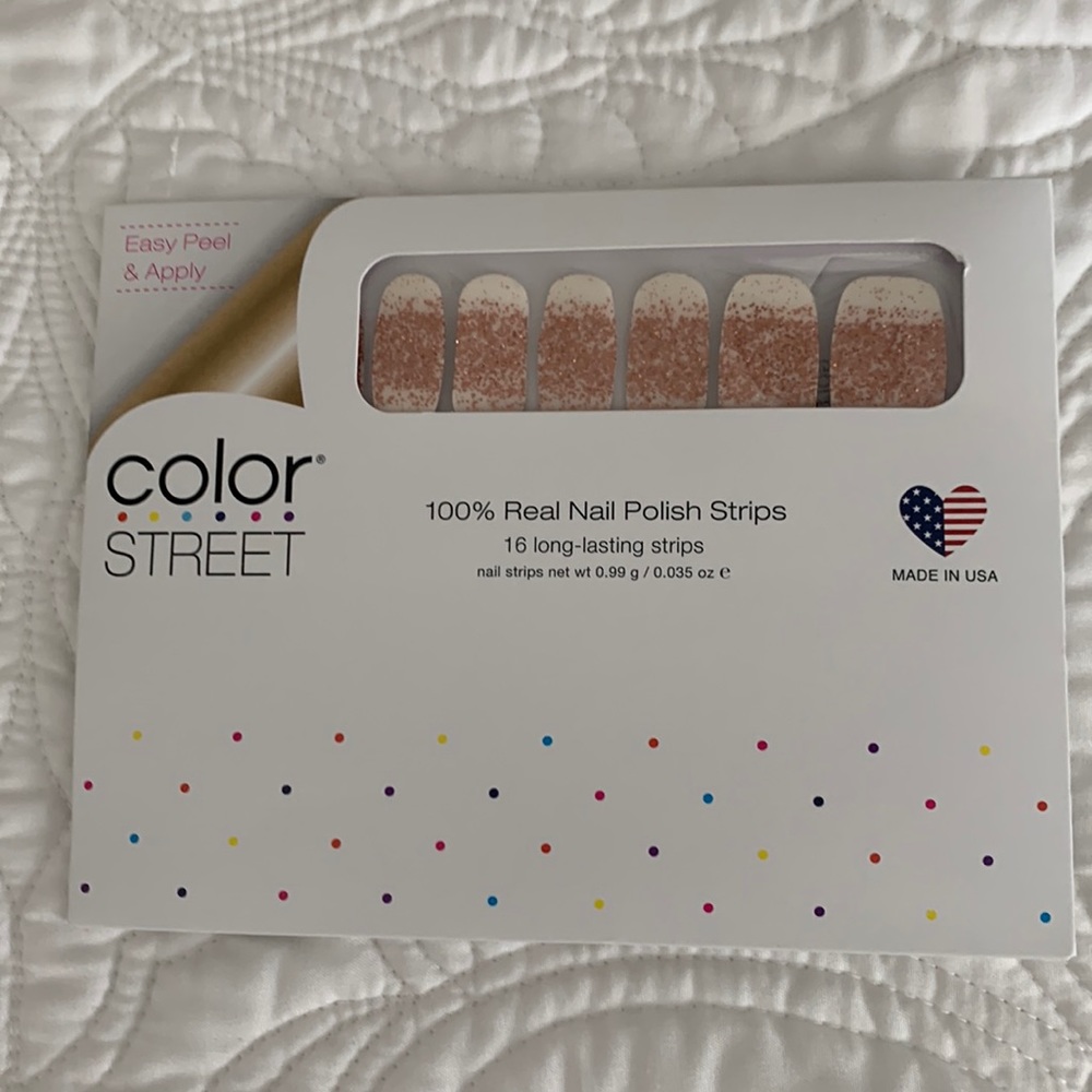 Color street nail polish strips